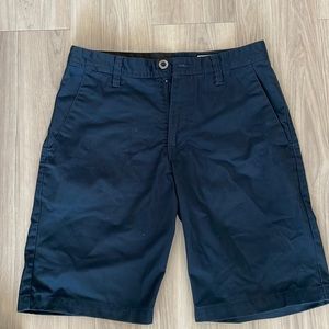 Men’s navy blue Volcom shorts